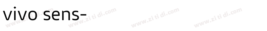 vivo sens字体转换